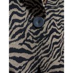 Pinko women's Animal print blazer size 2 Black Photo 4