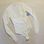 Free People Babes in Bandeaus Floral Lace Bodysuit in White Combo Size XS NWT Photo 4