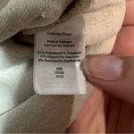 Coldwater Creek  Textured Pullover Sweatshirt Cream Waffle Size XL Patch Pockets Photo 10