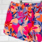 Columbia Women's 2X Tropical Floral Print Elastic Waist Athletic Shorts Photo 6