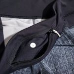 Lululemon Run Inspire Crop II Size 6 Burlap Texture Black Dune Gray Luxtreme Photo 8