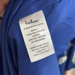 NWT Lulus Hours of Flowers Blue Multi Floral Lace Photo 8