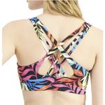 Ideology Women's Low Impact Sports Bra, Fern Black, Small Photo 1