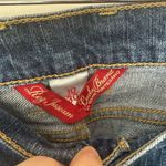 Lucky Brand Women’s 10/30 Lucky You Dungarees Bootcut Y2K 2000s 90s Thick Stitch Photo 2