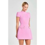Nadine Merabi Simone Pink Pearl Mini Dress Photo 2