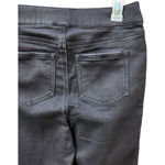 Isaac Mizrahi  Live! Divine Denim Regular Pull-on Ankle Jeans Black Size 4 NWT Photo 9