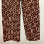 Maeve Anthropologie Pants The Collette Cropped Wide Leg Ponte Floral Geometric Photo 7