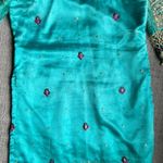 Brand new organza shirt & dupatta Green Size XL Photo 1