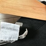 Vintage IRENE TOTH Black 100% Silk Short Sleeve Button Down Shirt Women Size 8 Photo 3