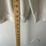 Vintage 90s Sweatshirt Womens Medium Wildflower Floral Cottage Pullover USA White Photo 6