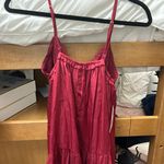 Sky to Moon Garnet Gameday Dress Red Size M Photo 2