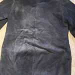 Marvin Richards Brown Raccoon Fur Leather Hooded Coat Suede Jacket Women's Large Photo 11