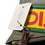 Fendi Vocabulary Fantastic Leather Clutch Moss Green 7N0078 Photo 4