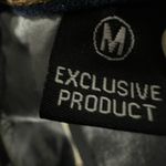 Enjean Button Fly 10 Inch Rise Distressed Cuffed Stretch Blue Jean Shorts M Size M Photo 11