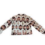 Wrangler South Western Aztec Geometric Patterned Denim Western Jacket Sz Small Photo 5