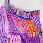 Eloquii Eloqui Shift Dress Smocked Bodice Empire Gathered Color Block Midi plus size 26 Photo 6