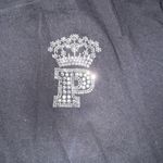 PINK - Victoria's Secret Victoria secret pink Limited Edition Pure Black bling campus cotton tee Small Photo 4