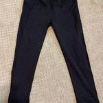 CALIA Black Cheetah Cropped Zippered Ankle Athletic Pants Size L Photo 0