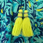 Lilly Pulitzer Del Lago Tunic Indigo Midnight Cove Tassels Women’s Medium Photo 2