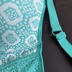 Comfort‎ Choice Bra 52 D Wire Free Foam Full Coverage Seamless T Shirt Cup Lace Blue Size undefined Photo 6