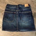 American Eagle  Hi-Rise Mini Jean Skirt Sz 0 Photo 1