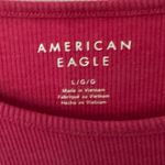 American Eagle Outfitters Women's Pink Short Sleeve Tee Photo 2