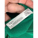 89th + Madison Lace Up Jeweled Dolman Cool Top size medium Green Photo 8