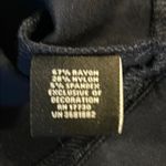 Victoria Beckham for Target Navy Blue Sweater with White Floral Appliqué Size XS Photo 8