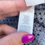 Aerie  small grey chunky v neck sweater open knit cozy oversized Photo 5