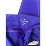 Athleta  Revelation Leggings size Xsmall Workout Yoga Pants Cropped Purple Photo 3