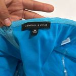 Kendall + Kylie  Blue Strapless Corset Top Size M Photo 2