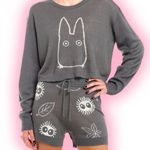 Her Universe Studio Ghibli My Neighbor Totoro Soot Sprite Leaf Lounge Set (X-Large) Photo 1