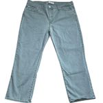 Levi Strauss & CO. Levi’s Mid Rise Skinny Denim Jeans Sage Green Size 16 Photo 0