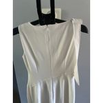 Calvin Klein Women's Sleeveless Bow-Shoulder Scuba Crepe Sheath Dress Size 4 Photo 7