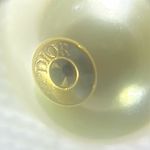 Christian Dior DIOR Tribales Earrings Gold-Finish Metal and White Resin Pearls Photo 7