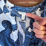 H&M 100% Cotton Turtle Seashell Print Dress/Coverup ~ Size XS 💚🍄 Photo 7