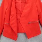 Jules & Leopold  Orange Zipper Business Casual Formal Blazer Coat Jacket M Medium Photo 5
