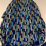 Vera Bradley backpack blue, turquoise and green. Photo 7