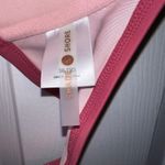 Shore & Shade Crochet Halter Bikini Top Padded Push Up Swim Top Mauve Pink 36DD Size M Photo 3