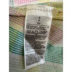 Old Navy  Dress Women Pastel Tie Front Linen Blend Mini Straps Size S Feminine Photo 6