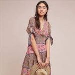 Anthropologie  Maeve Boho Eder Maxi Geometric Dress 4 Photo 4
