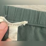 Eileen Fisher  Soft Organic Cotton Twill Drawstring Cropped Pants Relaxed Large Photo 9