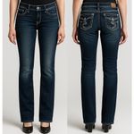 Silver Jeans Berkley Flap Boot Cut Pocket Dark Wash Denim Jeans W30 L34 Fits 33 Photo 1