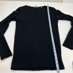 Vince  100% Cashmere Deep V-neck Long Sleeve‎ Sweater Womens Size Small Black Photo 5