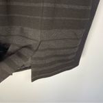 Eileen Fisher  Dress Mini Black Striped Ponte Knit Quiet Luxury Old Money Chic 6 Photo 6