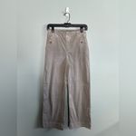 Spanx Womens Stretch Twill Wide Leg Cropped Pant Pale Pink And Green Bundle Sz S Photo 7