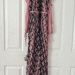 Self Portrait $615 NWT Self-Portrait Printed Frill Balloon Sleeve Pleated Maxi Dress Photo 12