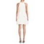 LIV FOSTER Cutout Halter Mini Dress Size 4 White Photo 1
