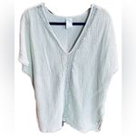 Kona Sol Size Large Women’s V-Neck Top Photo 2