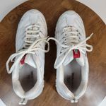 Skechers  Women's Energy Timeless Vision Sneakers 10 White Sport Leather Lace Up Photo 7